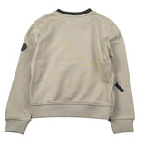 North Sails Felpa tinta unita Girocollo con Stampa Beige per Bambino NBA26033FE BEIGE NORTH SAILS 