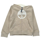North Sails Felpa tinta unita con Zip E Cappuccio Beige per Bambino NBA26034FE BEIGE NORTH SAILS 