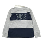 North Sails Polo Bicolore con Fantasia Grigio/Blu per Bambino NBA26041RO GRIGIO/BLU NORTH SAILS 