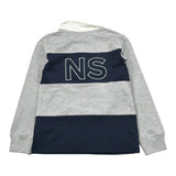 North Sails Polo Bicolore con Fantasia Grigio/Blu per Bambino NBA26041RO GRIGIO/BLU NORTH SAILS 