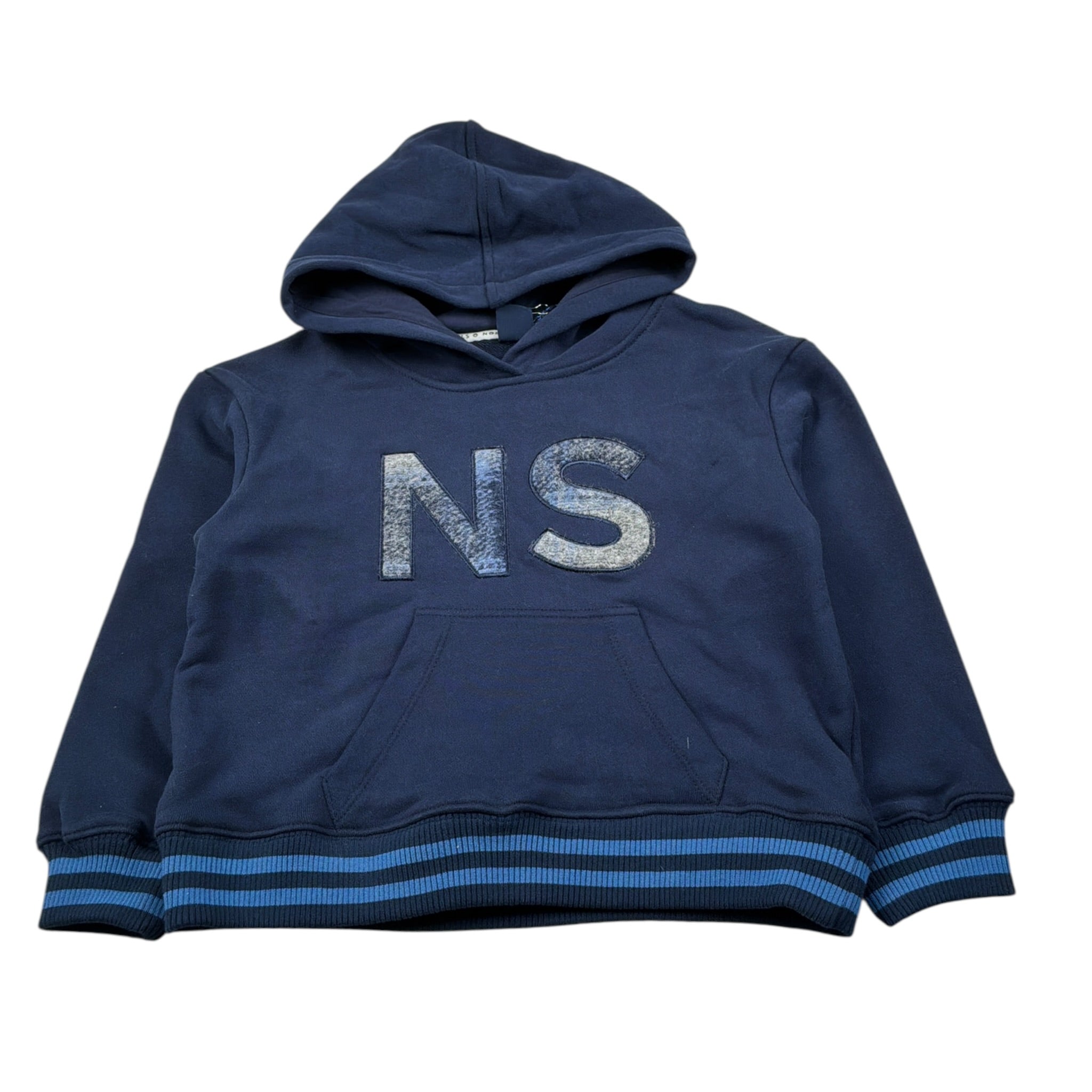 North Sails Felpa Chiusa con Cappuccio tinta unita Blu per Bambino NBA26044FE BLU NORTH SAILS 