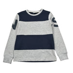 North Sails Shirt Bicolore con Fantasia A Righe Grigio/Blu per Bambino NBA26045TS GRIGIO/BLU NORTH SAILS 