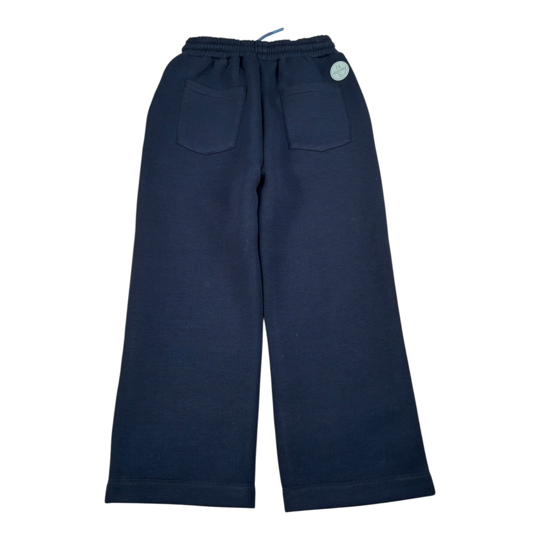 North Sails Pantalone tinta unita con Elastico In Vita Blu per Bambino NBA26052PA BLU NORTH SAILS 