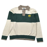 North Sails Polo Bicolore con Fantasia A Righe Panna per Bambino NBA26056PO PANNA NORTH SAILS 