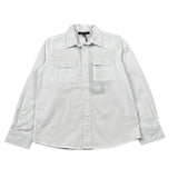 North Sails Camicia Manica Lunga tinta unita con Logo Bianco per Bambino NBA26067CA BIANCO NORTH SAILS 