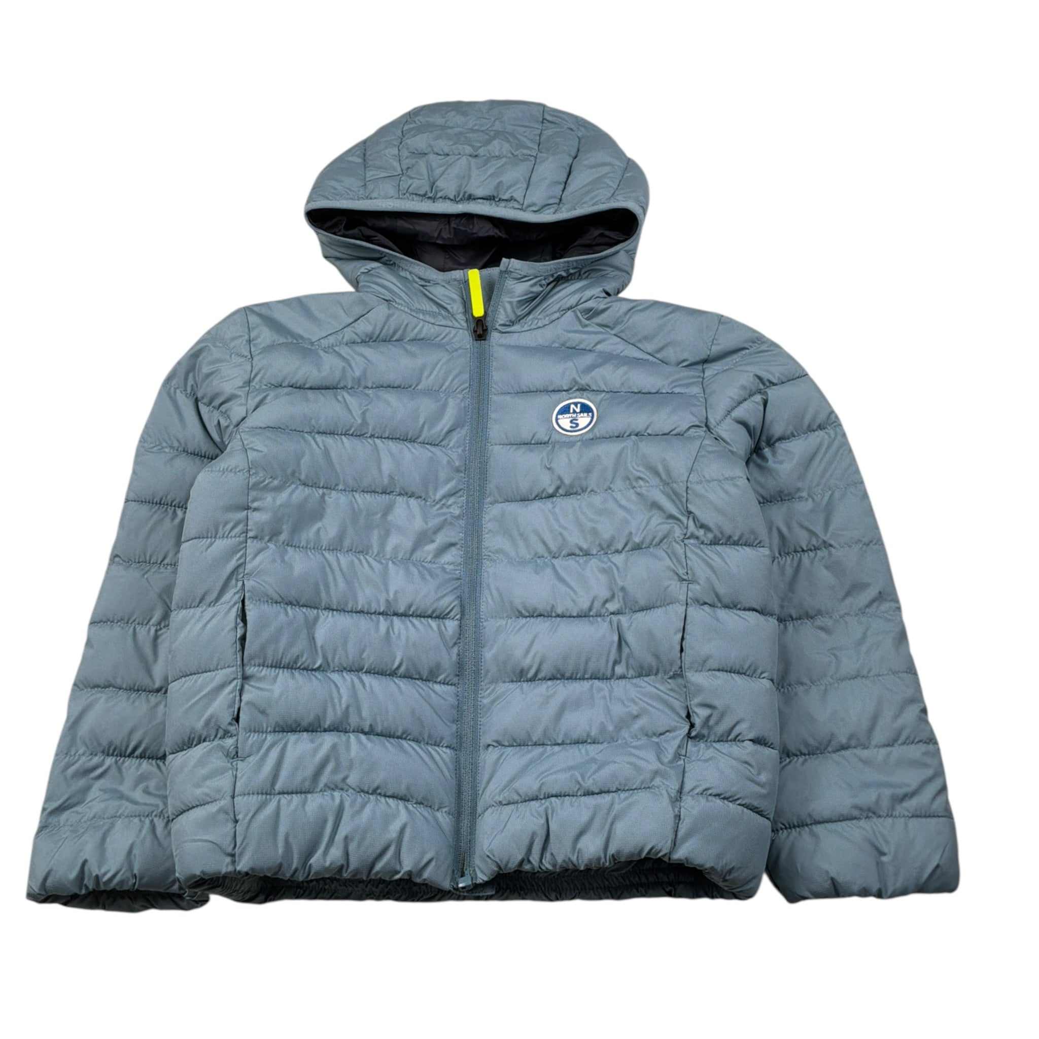 North Sails Giubbino tinta unita con Cappuccio Azzurro per Bambino NBA26072PI AZZURRO NORTH SAILS 
