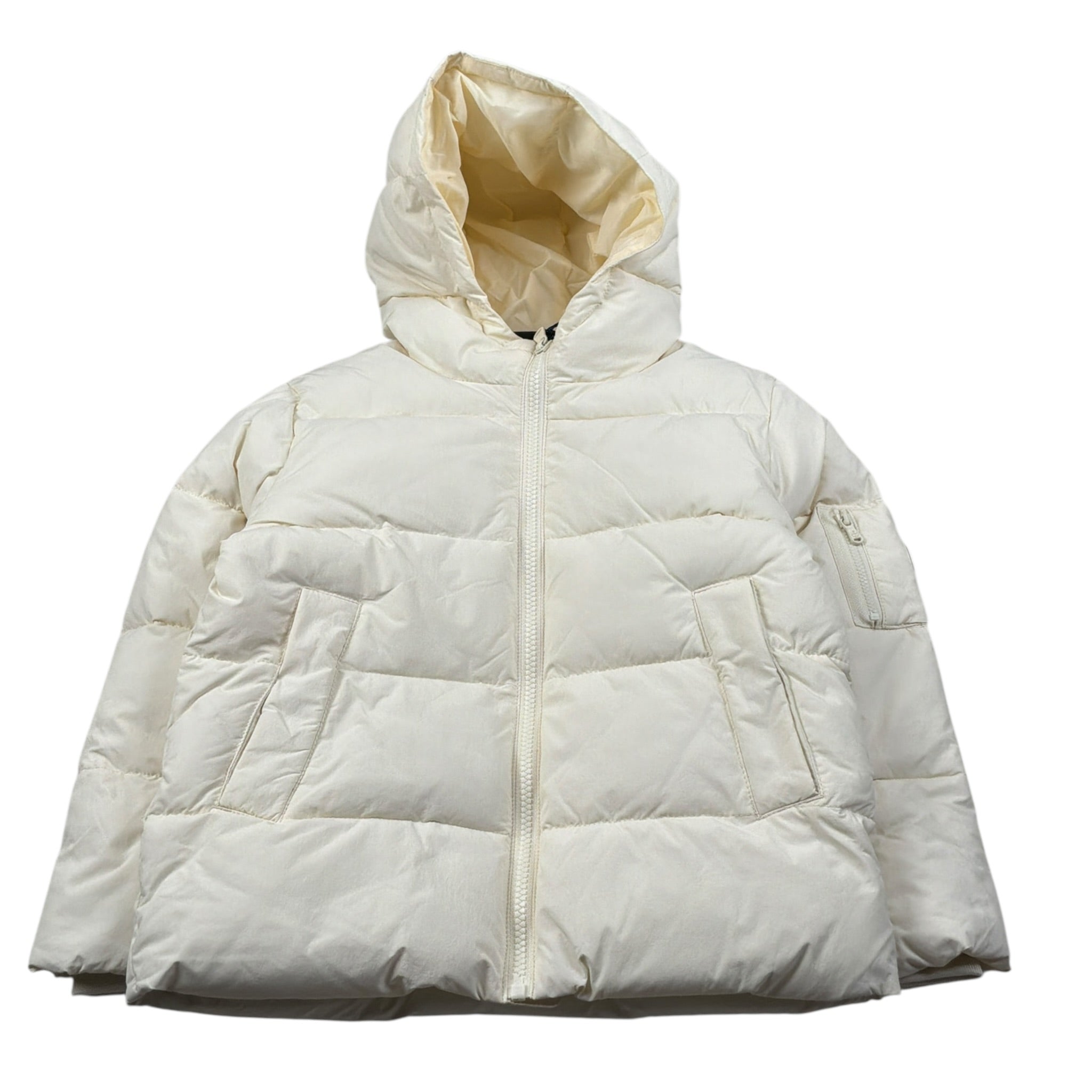 North Sails Giubbino tinta unita con Cappuccio Panna per Bambino NBA26074PI PANNA NORTH SAILS 