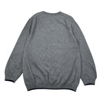 North Sails Maglia tinta unita con Logo Grigio per Bambino NBA26076MA GRIGIO NORTH SAILS 