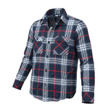 North Sails Camicia tinta unita con Stampa A Quadri Blu per Bambino NBA26092CA BLU NORTH SAILS 