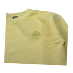 North Sails Felpa tinta unita Girocollo Giallo per Bambino NBA26107FE GIALLO NORTH SAILS 