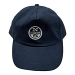North Sails Cappello Modello Berretto tinta unita con Stampa Blu per Bambino NBA26110BT BLU NORTH SAILS 
