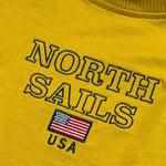 North Sails Shirt tinta unita con Stampa Giallo per Neonato NIA26005TS GIALLO NORTH SAILS 