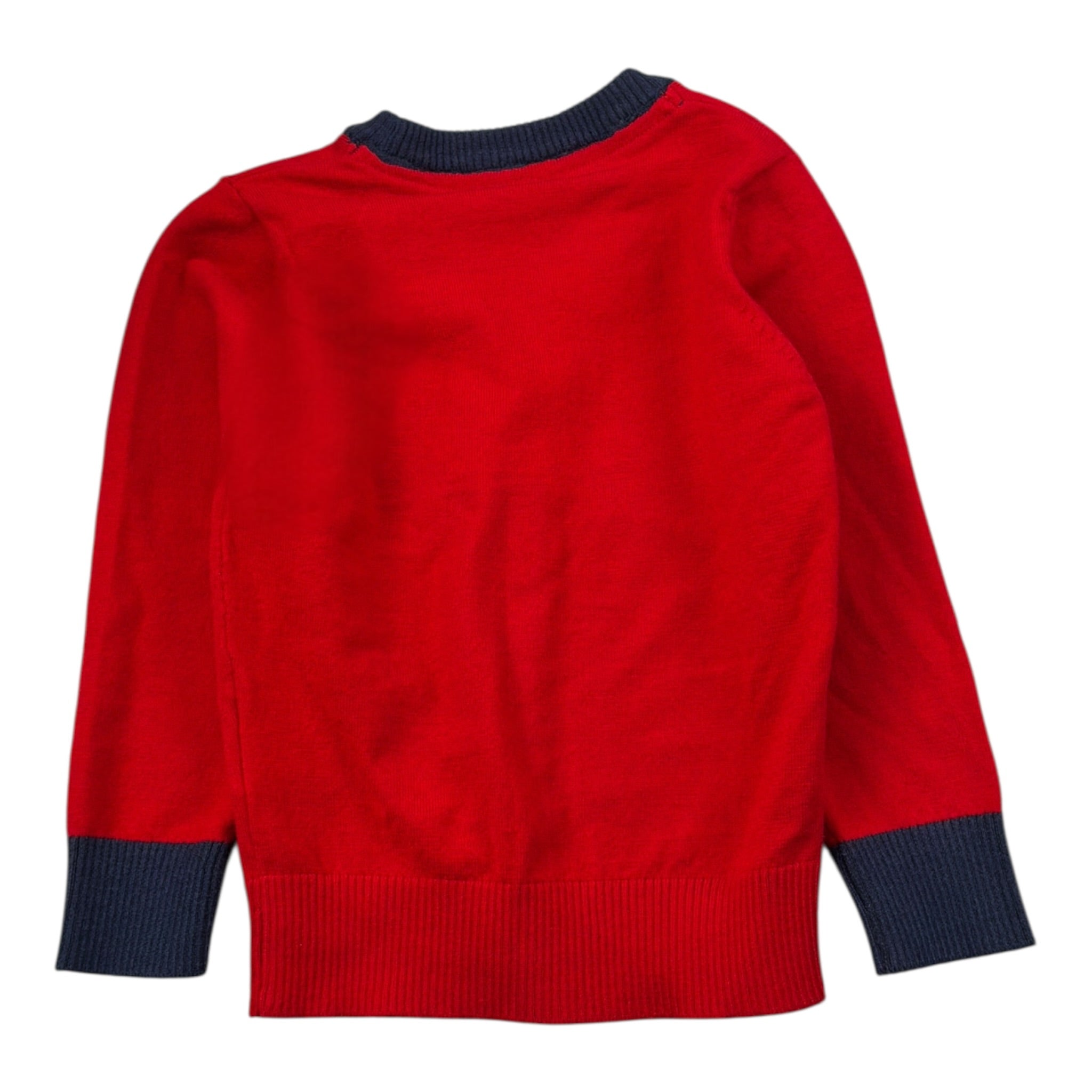 North Sails Cardigan tinta unita con Profili In Contrasto Rosso per Neonato NIA26012CD ROSSO NORTH SAILS 