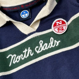 North Sails Maglia tinta unita con Stampa Blu per Neonato NIA26015PO BLU NORTH SAILS 