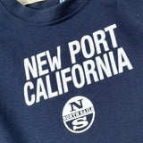 North Sails Shirt tinta unita con Stampa Blu per Neonato NIA26020TS BLU NORTH SAILS 