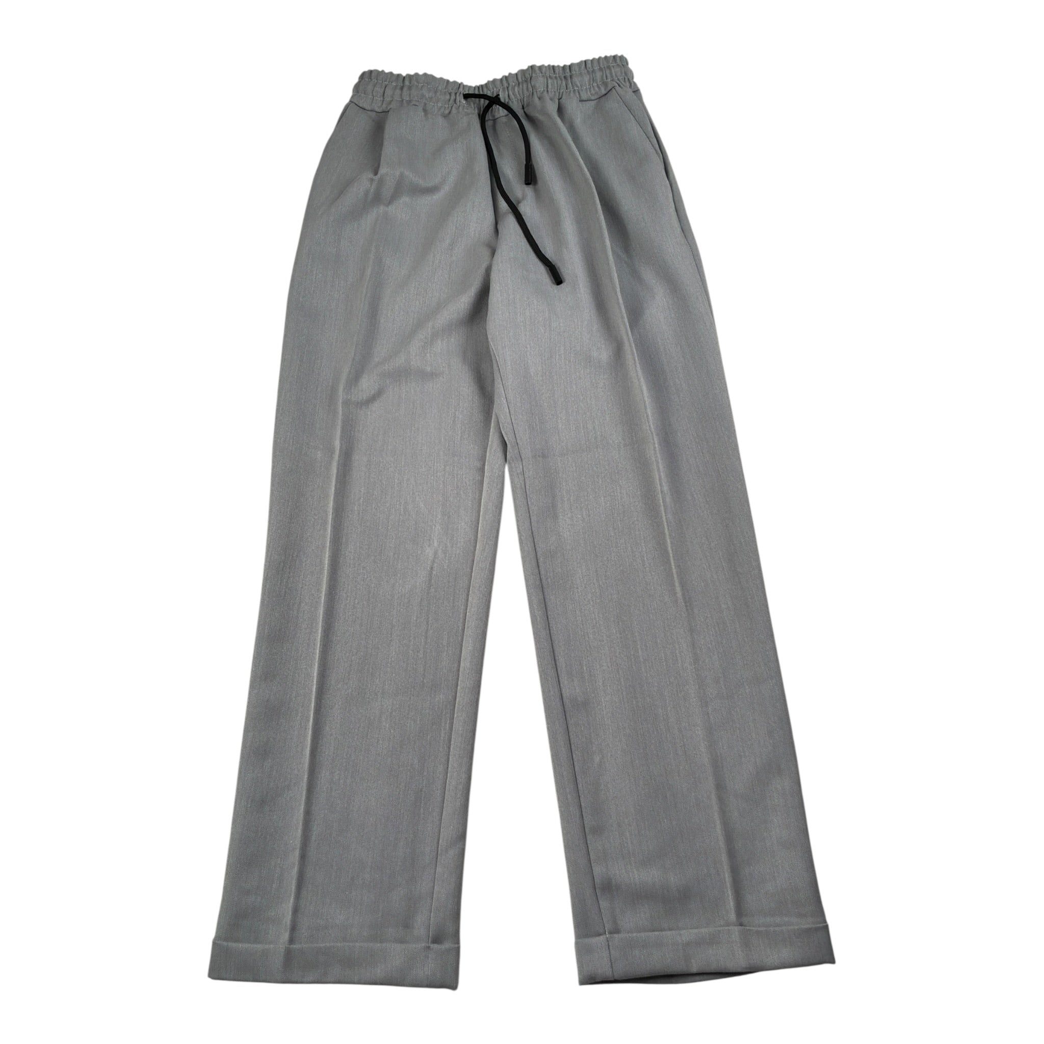 Numbers Pantalone tinta unita con Elastico In Vita Grigio per Bambino 25IPA120 GRIGIO NUMBERS 