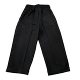 Numbers Pantalone tinta unita con Elastico In Vita Nero per Bambino 25IPA120 NERO NUMBERS 