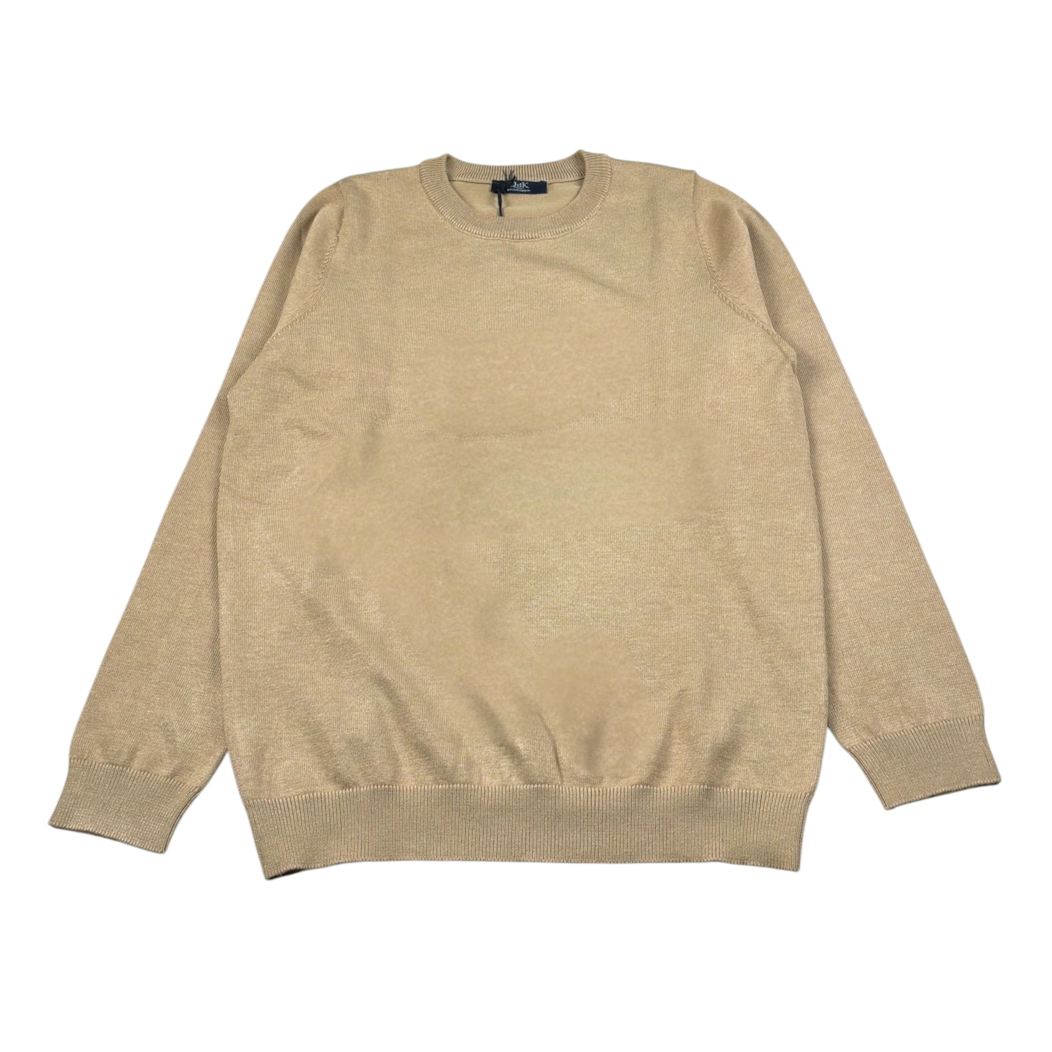 Odk Maglia Girocollo tinta unita Beige per Bambino 51022 BEIGE ODK 