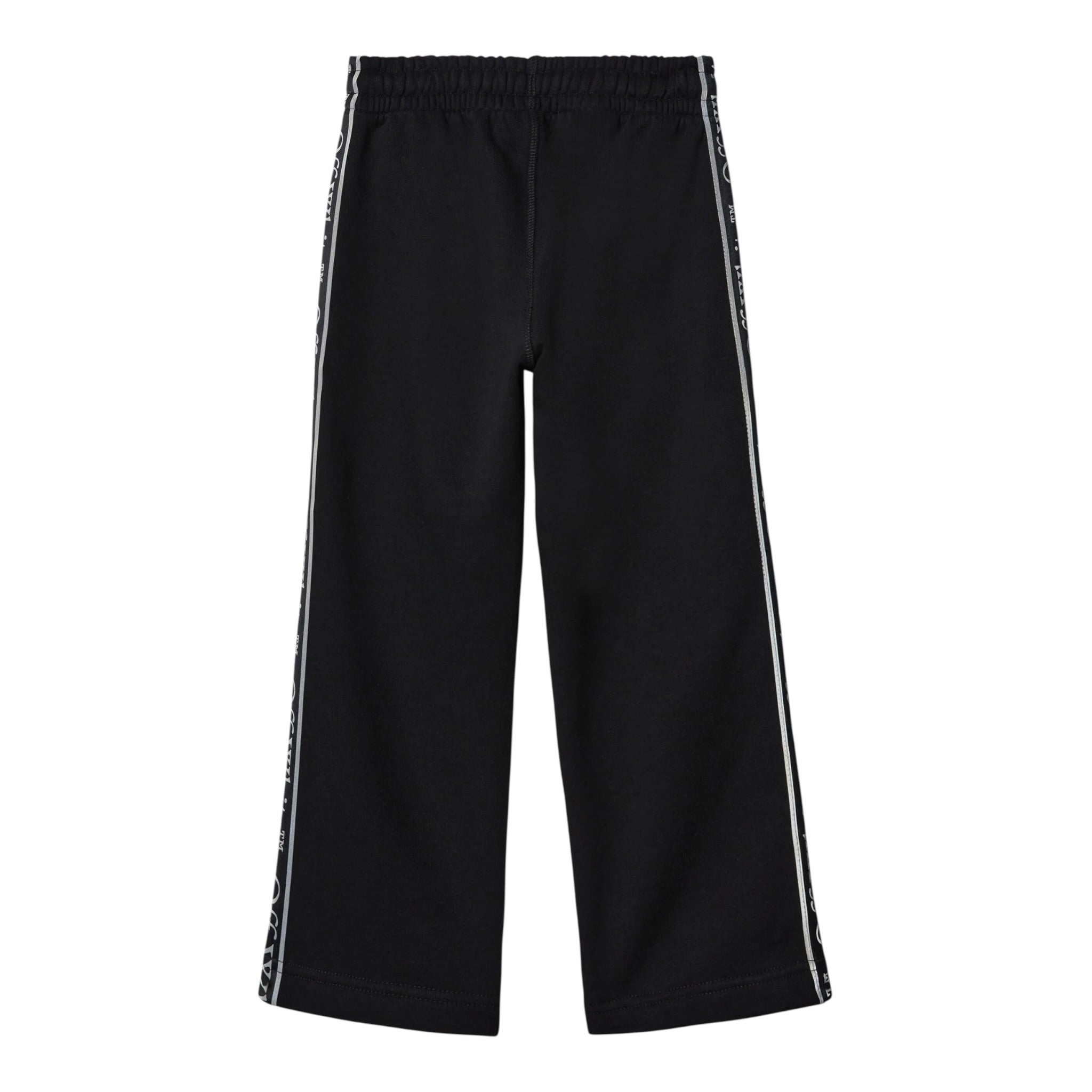 Off-White Pantalone tinta unita con Elastico In Vita Nero per Bambino OBCH009F24 NERO OFF-WHITE 