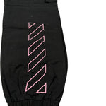 Off-White Pantalone tinta unita con Elastico In Vita Nero per Bambina OGCF005F4 NERO OFF-WHITE 