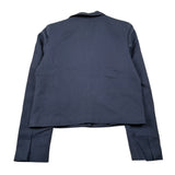 Only Giacca Tinta Nita Blu per Bambina 15356032 BLU ONLY 