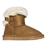 Osito By Conguitos Stivale tinta unita con Pelliccia Beige per Bambina OSSH140066 BEIGE  