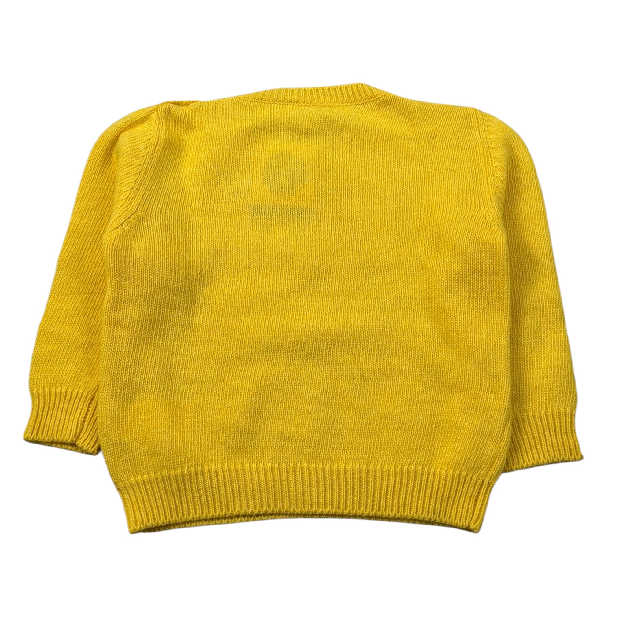 Paio Crippa Maglia Girocollo tinta unita Giallo per Neonato DOBRIACO GIALLO PAIO CRIPPA 