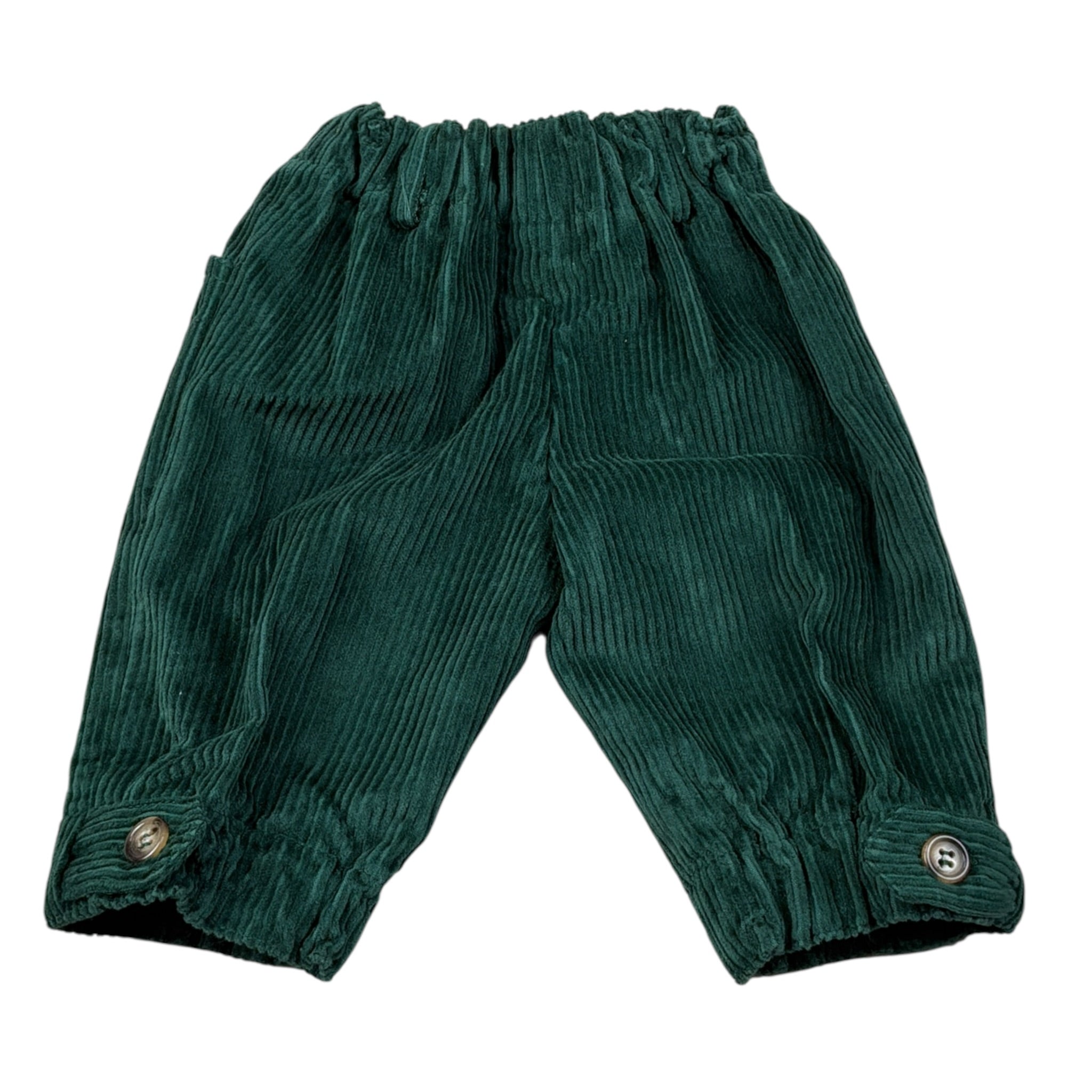 Paio Crippa Bermuda tinta unita con Elastico In Vita Verde per Neonato ROCCIAN VERDE PAIO CRIPPA 