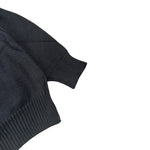 Palm Angels Cardigan tinta unita con Stampa Nero per Bambino PBHB004F24KNI00110001 NERO PALM ANGELS 