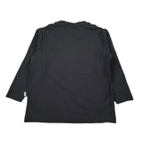 Daniele Alessandrini Shirt Girocollo tinta unita On Logo Nero per Bambino 1231M00012 NERO DANIELE ALESSANDRINI 