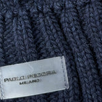 Paolo Pecora Cappello tinta unita con Logo Blu per Bambino 416444 BLU PAOLO PECORA 