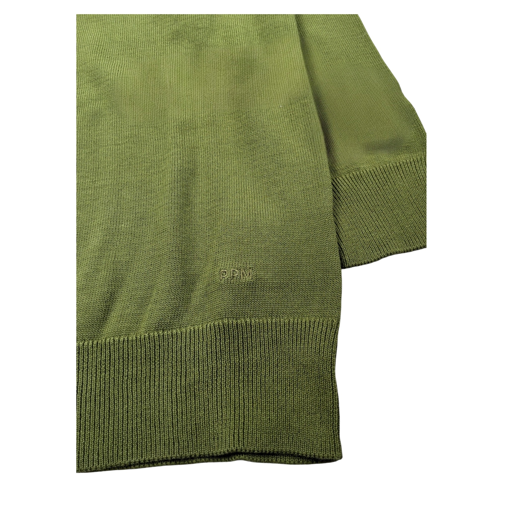 Paolo Pecora Maglia Girocollo Tinta Unia Verde per Bambino PP3525 VERDE PAOLO PECORA 