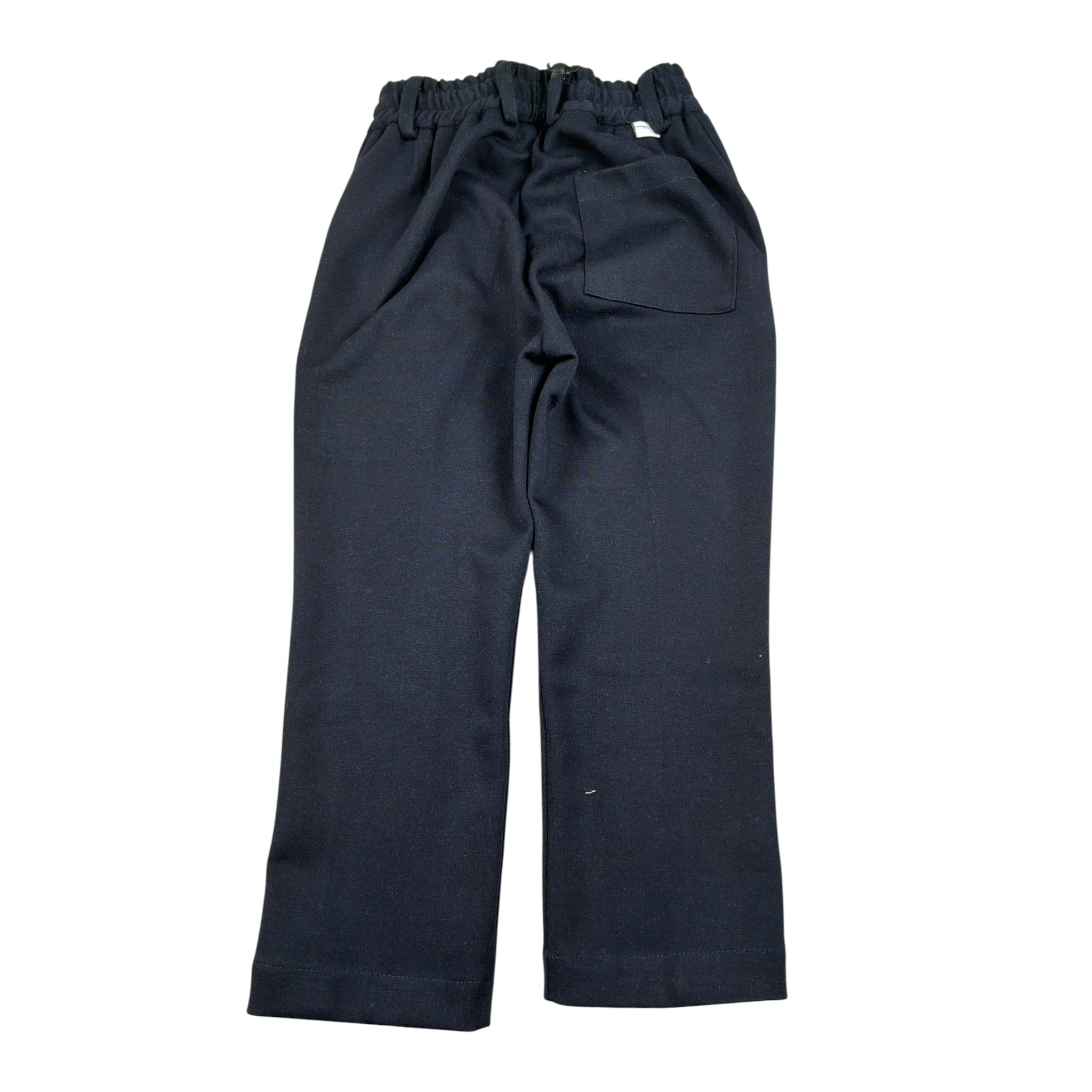 Paolo Pecora Pantalone tinta unita con Elastico In Vita Nero per Bambino PP3802X NERO PAOLO PECORA 