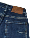 Paolo Pecora Jeans tinta unita con Tasche Blu per Bambino PP3811X BLU PAOLO PECORA 
