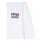 Paolo Pecora Shirt tinta unita Girocollo con Stampa Bianco per Bambino PP3845 BIANCO PAOLO PECORA 