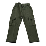 Paolo Pecora Pantalone tinta unita con Elastico In Vita Verde per Neonato PP3852 VERDE PAOLO PECORA 