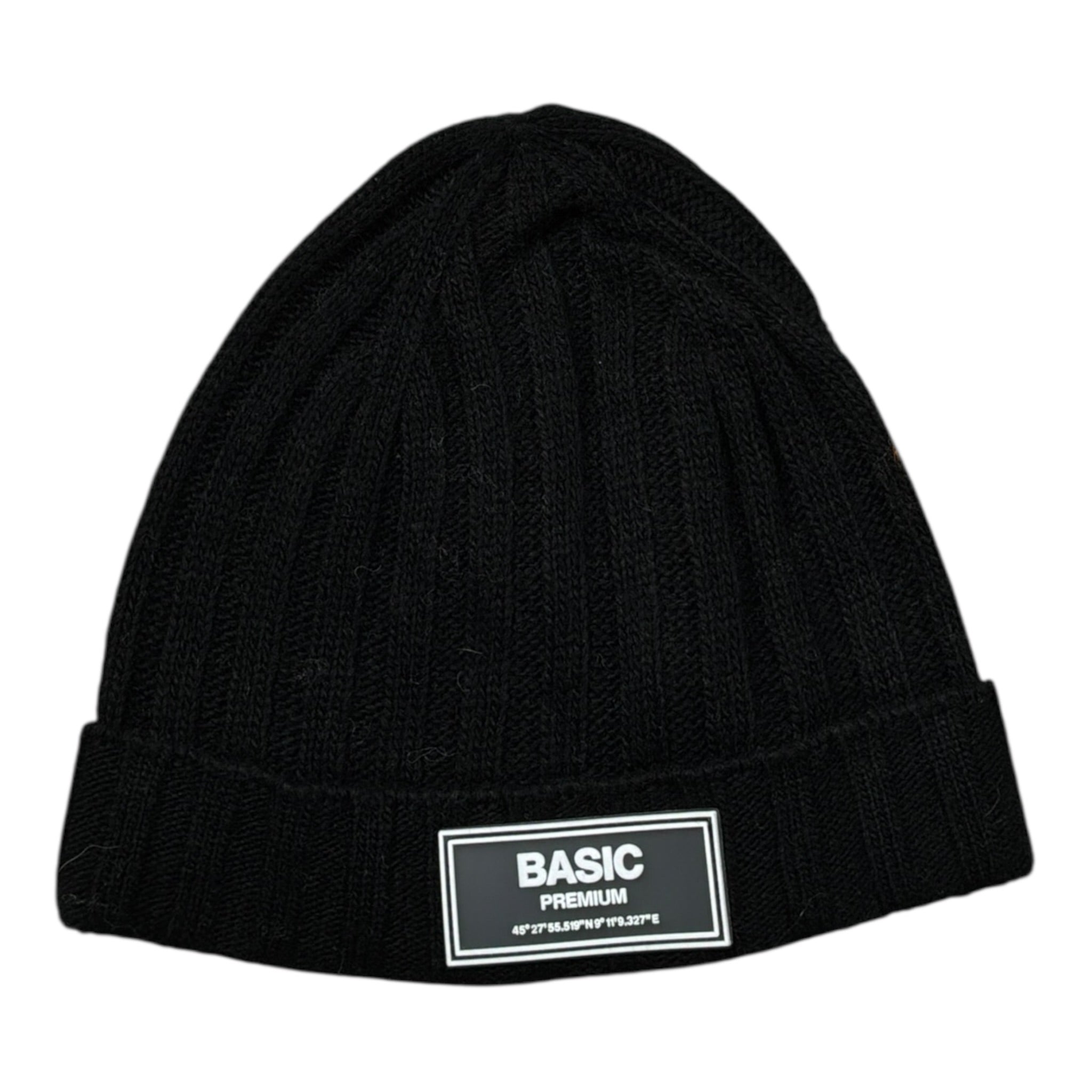 Paolo Pecora Cappello tinta unita con Logo Nero per Bambino PP3868 NERO PAOLO PECORA 