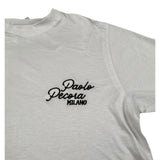 Paolo Pecora T-Shirt Girocollo tinta unita con Logo Bianco per Bambino PP4048 BIANCO PAOLO PECORA 