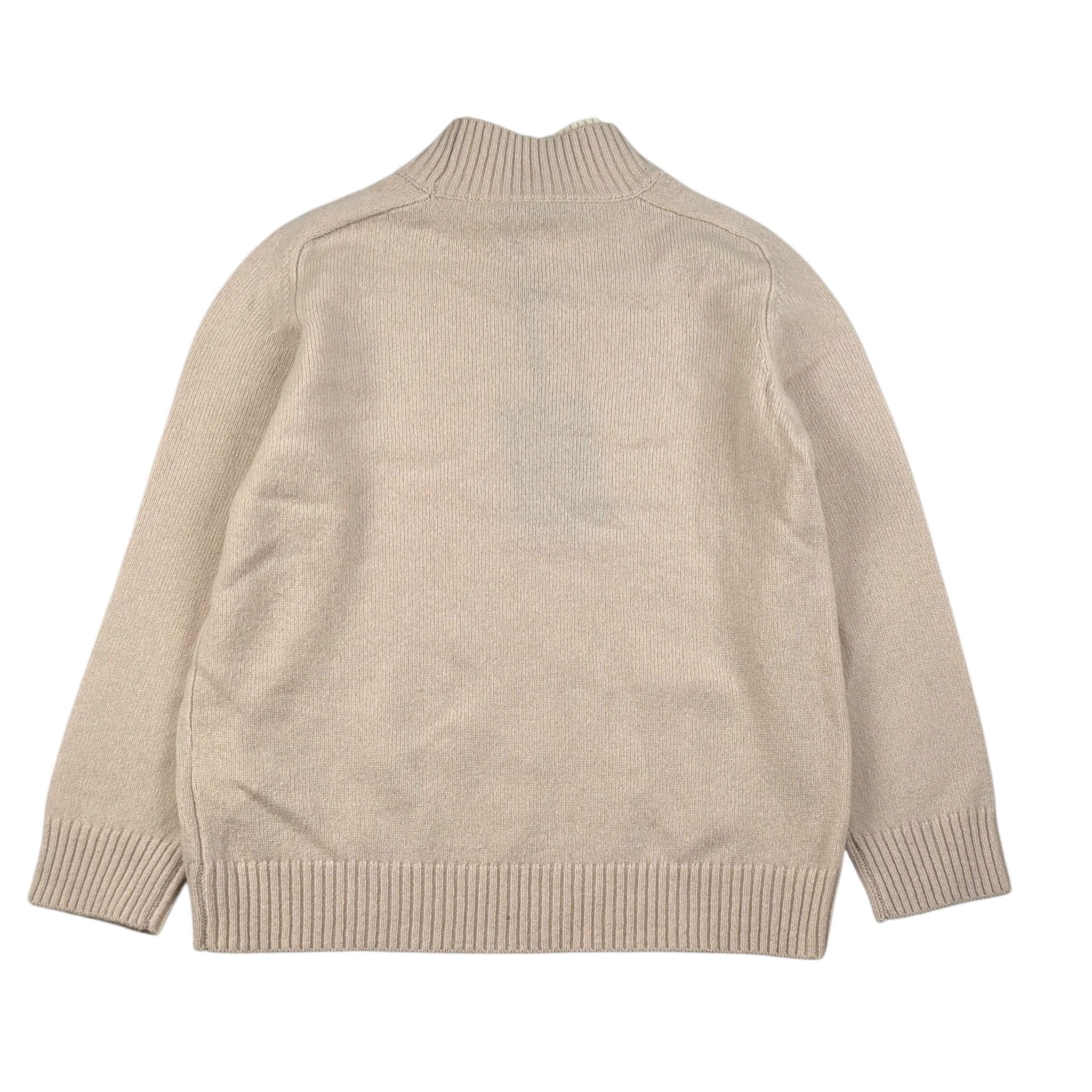 Paolo Pecora Maglia tinta unita Mezzo Collo Beige per Bambino PP4084 BEIGE PAOLO PECORA 