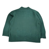 Paolo Pecora Maglia tinta unita con Zip Verde per Bambino PP4085 VERDE PAOLO PECORA 