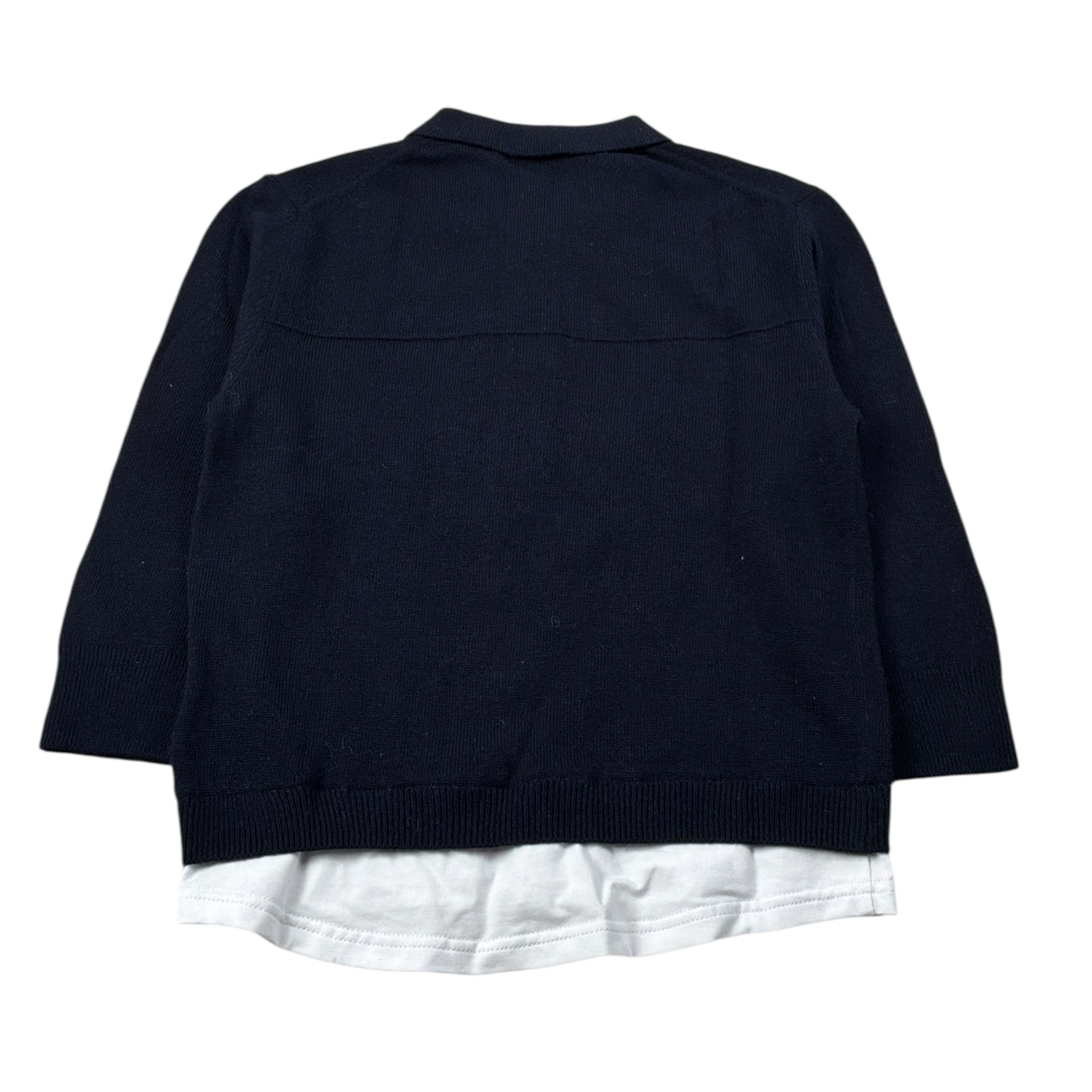 Paolo Pecora Maglia tinta unita con Colletto Blu per Bambino PP4086X BLU PAOLO PECORA 