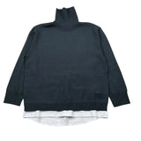 Paolo Pecora Maglia Collo Alto tinta unita Grigio per Bambino PP4087 GRIGIO PAOLO PECORA 