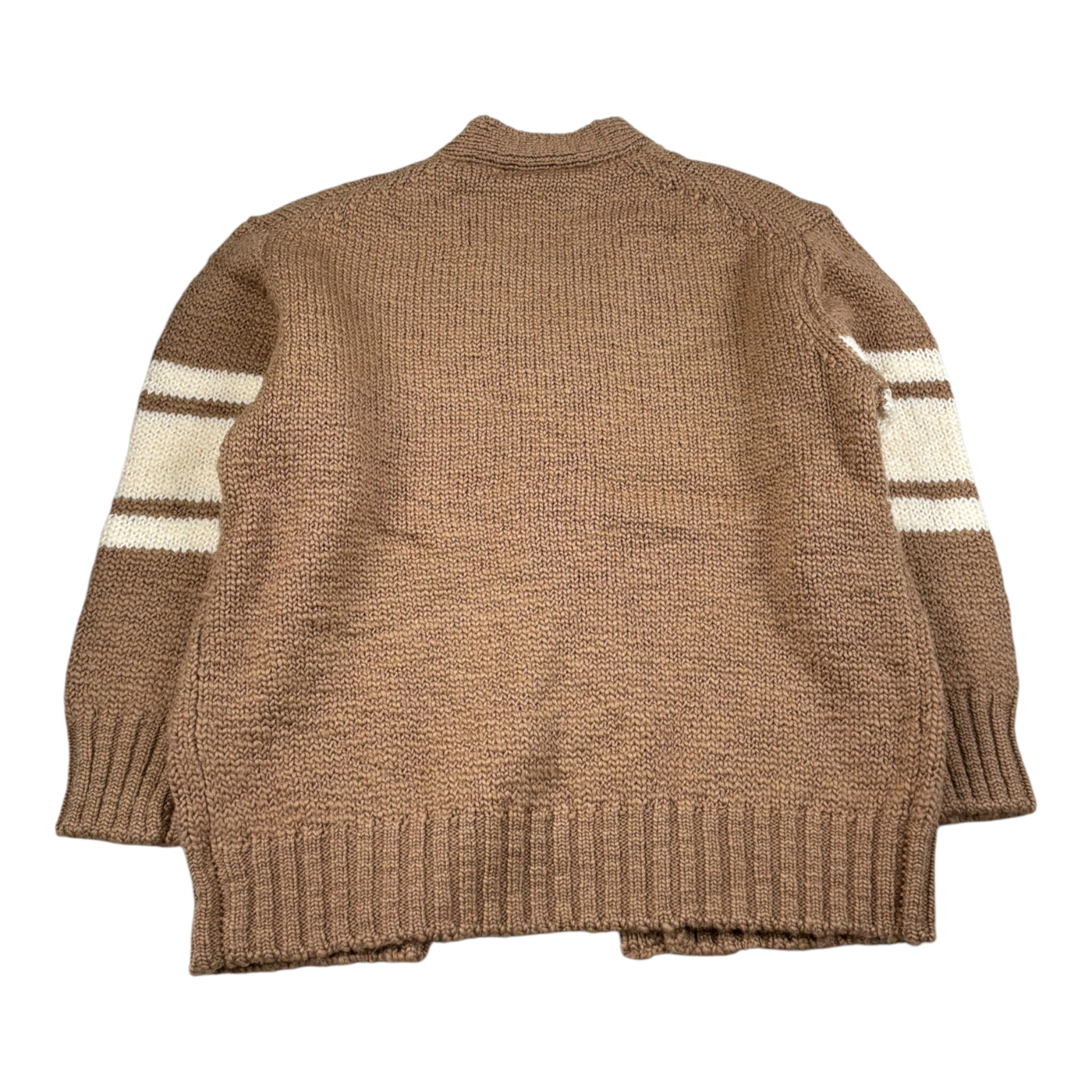 Paolo Pecora Cardigan tinta unita Collo A V Beige per Bambino PP4090X BEIGE PAOLO PECORA 