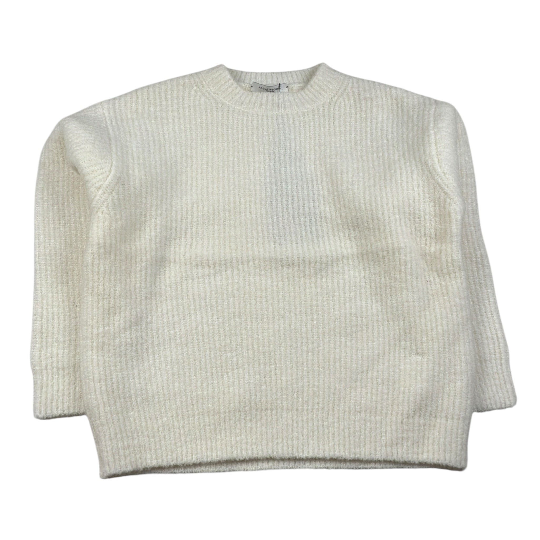 Paolo Pecora Maglia Girocollo tinta unita Panna per Bambino PP4093 PANNA PAOLO PECORA 