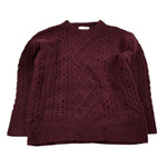 Paolo Pecora Maglia tinta unita Girocollo Bordeaux per Bambino PP4094 BORDEAUX PAOLO PECORA 