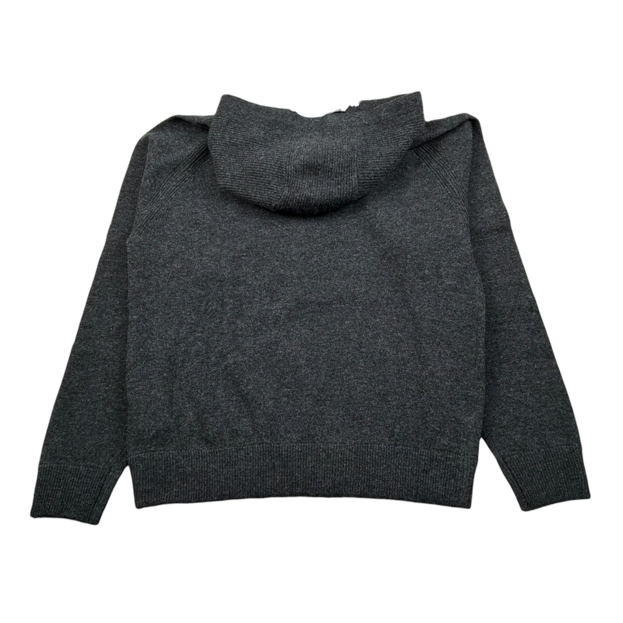 Paolo Pecora Maglia tinta unita con Cappuccio Grigio per Bambino PP4101 GRIGIO PAOLO PECORA 