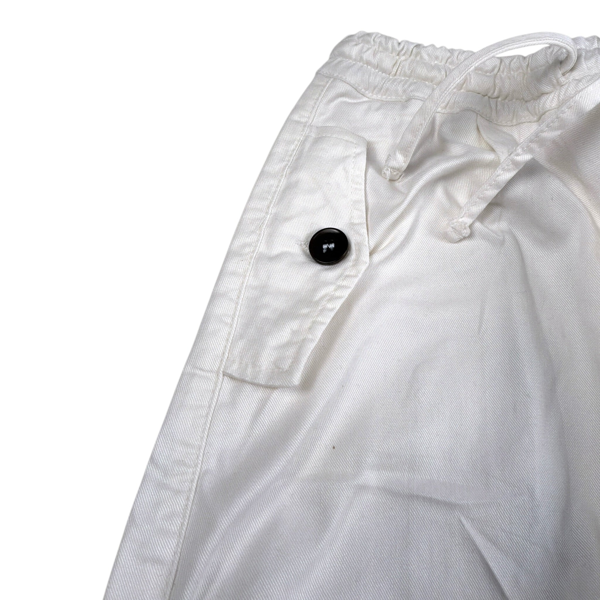 Paolo Pecora Pantalone tinta unita con Elastico In Vita Panna per Bambina PP4115X PANNA PAOLO PECORA 