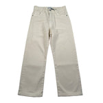 Paolo Pecora Jeans tinta unita con Girovita Regolabile Panna per Bambino PP4122 PANNA PAOLO PECORA 