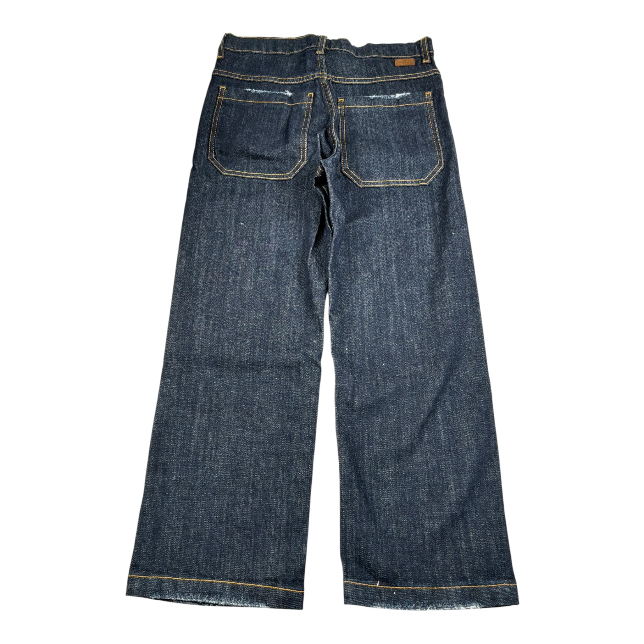 Paolo Pecora Jeans tinta unita con Girovita Regolabile Blu per Bambino PP4123XXXX BLU PAOLO PECORA 