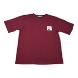 Paolo Pecora T-Shirt Girocollo tinta unita Bordeaux per Bambino PP4124XX BORDEAUX PAOLO PECORA 